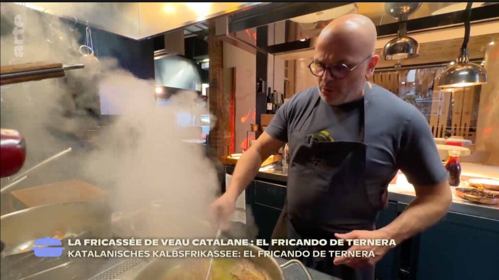 El fricandó d’en Jordi Vilà al canal ARTE