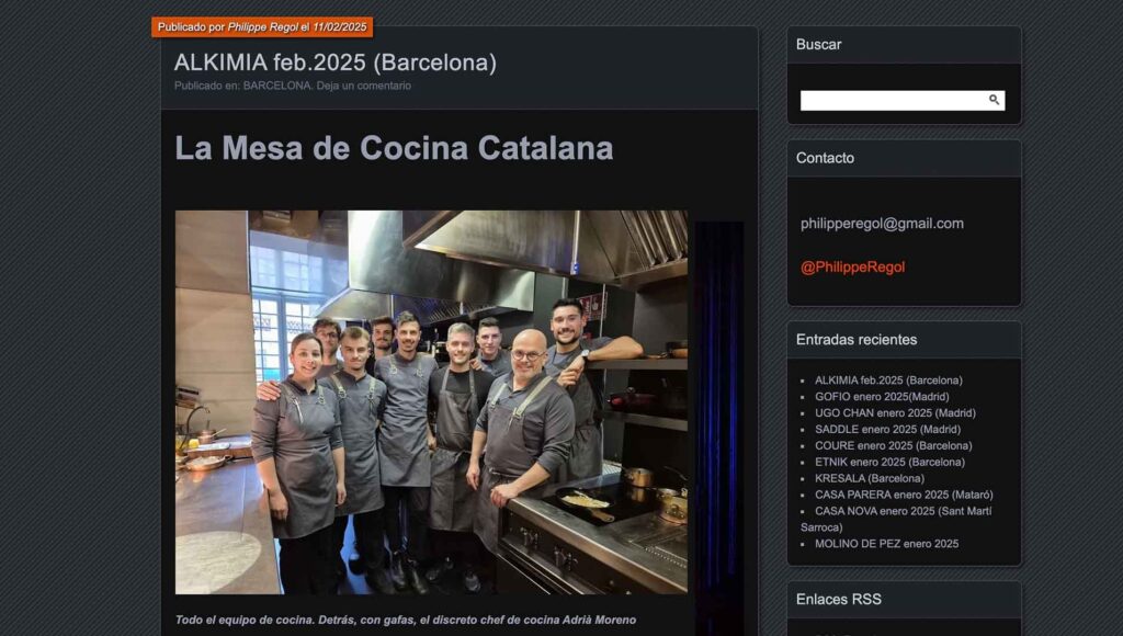 Observación Gastronómica i Vilaweb es fixen en la Taula de Cuina Catalana