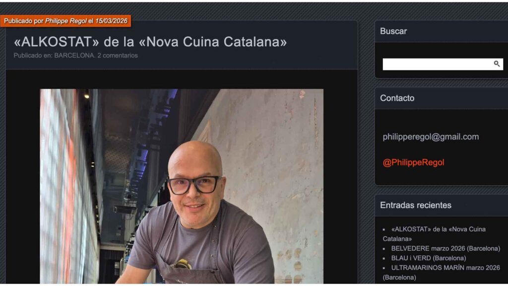 Alkostat de la “Nova Cuina Catalana”