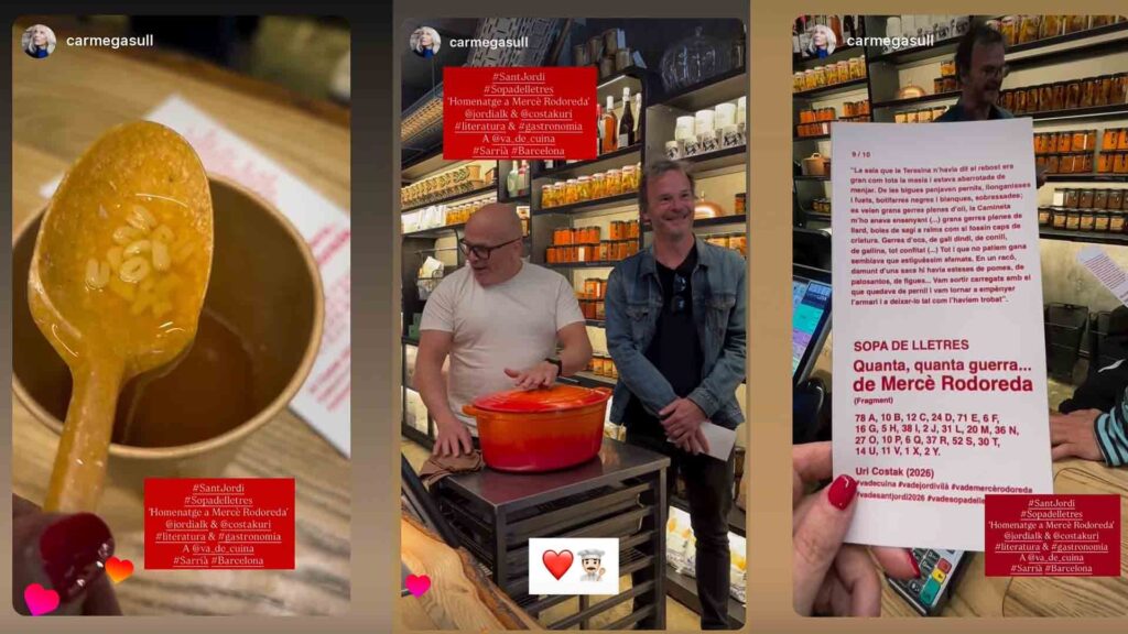Sopa Sant Jordi al Va de Cuina