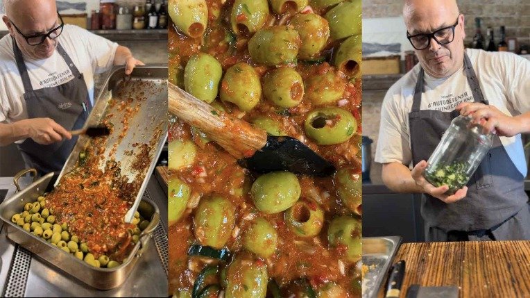 Les olives marinades del Va de Cuina
